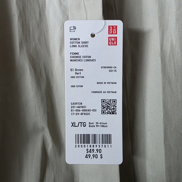 🧡 Women's Button-Up Shirt - Picture 6 of 6